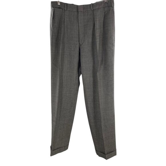 Polo Ralph Lauren Men’s Size 34 Suit Set Gray Wool Tweed Classic Two Button - Picture 10 of 16